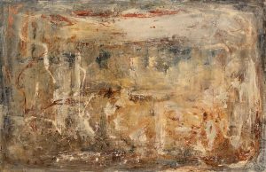 Mostafa khosravi - oil on canvas - 90 x 140 cm - 2018