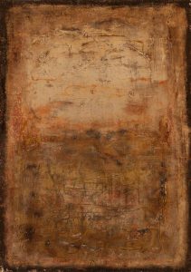 Mostafa khosravi - oil on cardboard - 100 x 70 cm - 2017