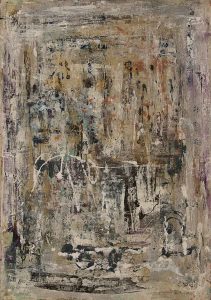 Mostafa khosravi - oil on cardboard - 100 x 70 cm - 2019