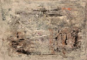 Mostafa khosravi - oil on cardboard - 100 x 70 cm - 2019